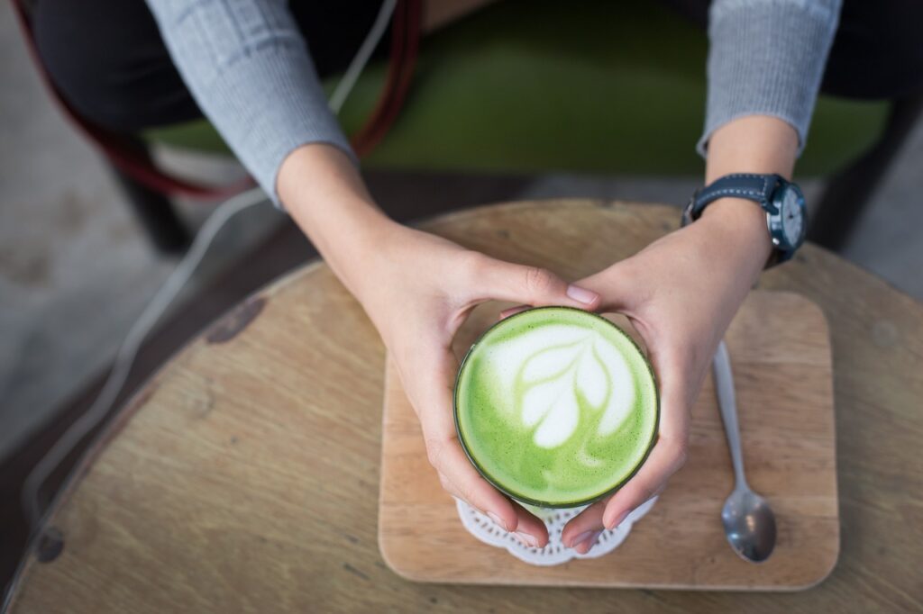 matcha latte, hot, matcha, beverage, tea, tea cup, cup, green, latte, japanese, healthy, matcha latte, matcha