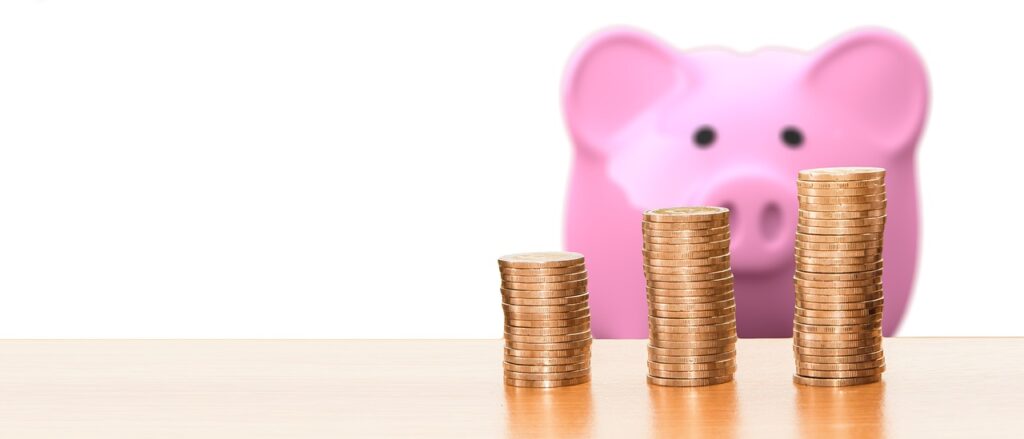 save up, piggy bank, money, coins, budget-friendly