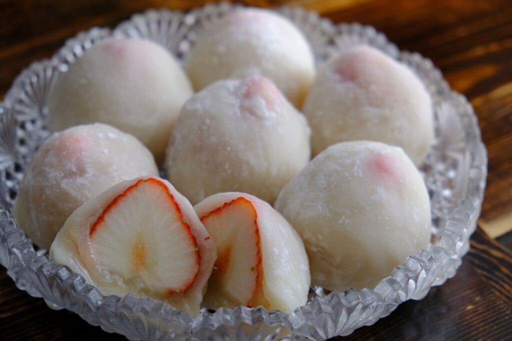 Daifuku mochi, low calorie snacks