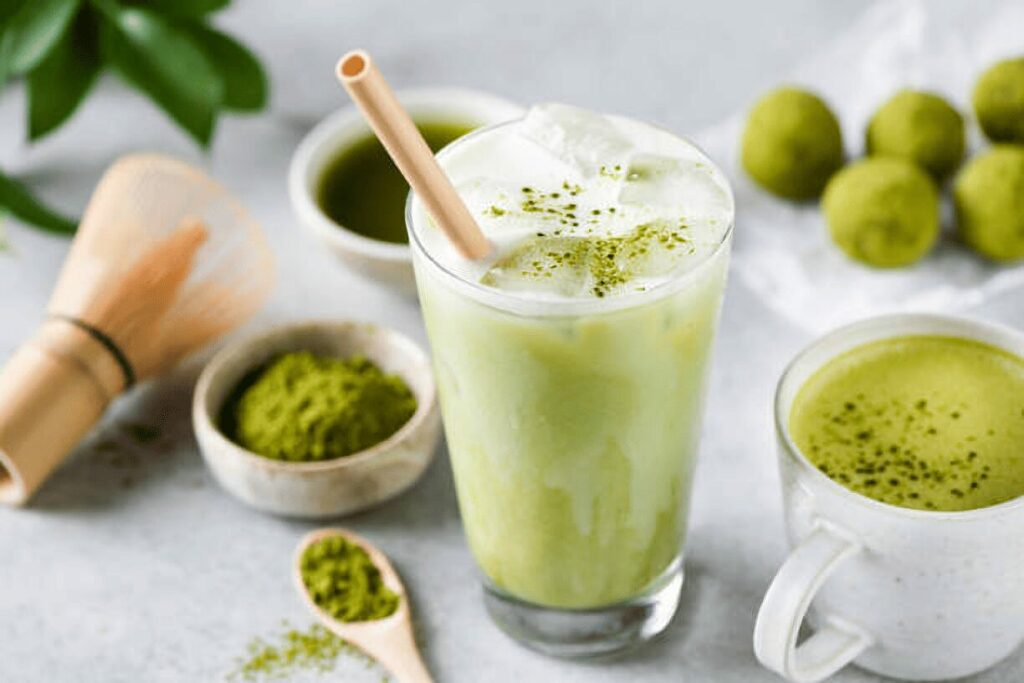 Matcha milkshake