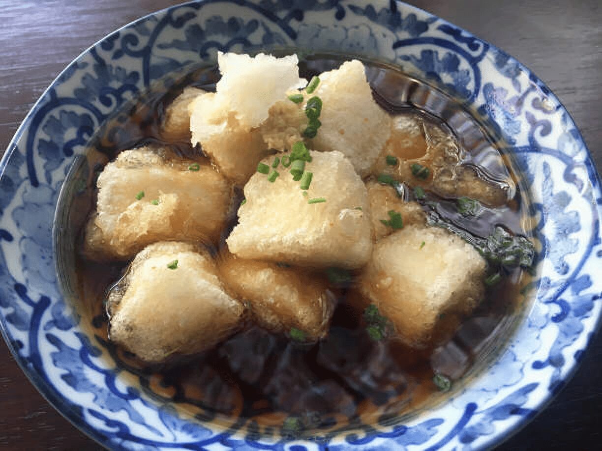 agedashi tofu, agedashi tofu recipe, Japanese recipes, Japanese foods, vegetarian tofu recipes, crispy tofu