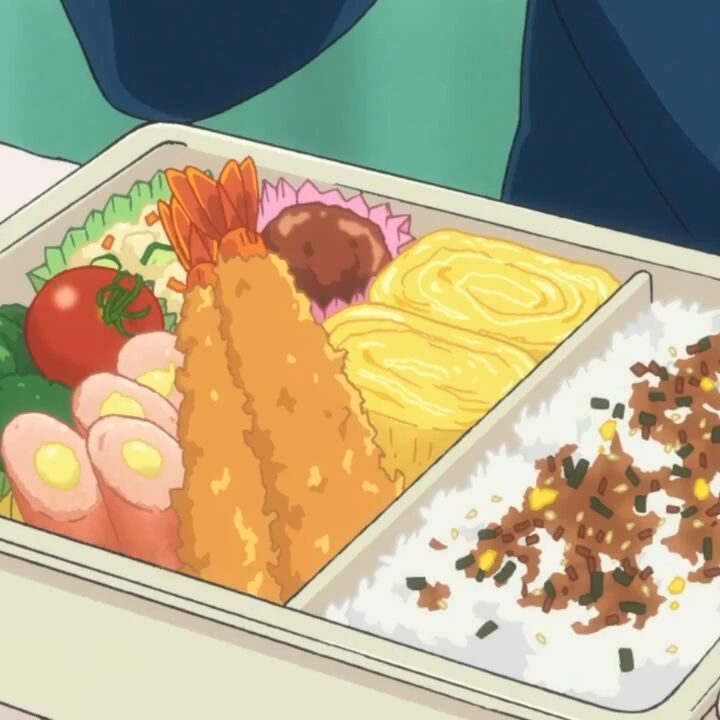 Japanese bento box anime