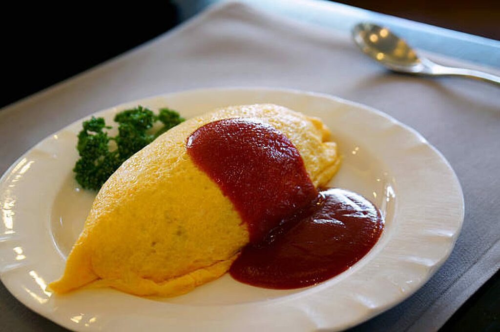 omurice omelet rice