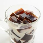 Coffee Jelly, cup of coffee jelly