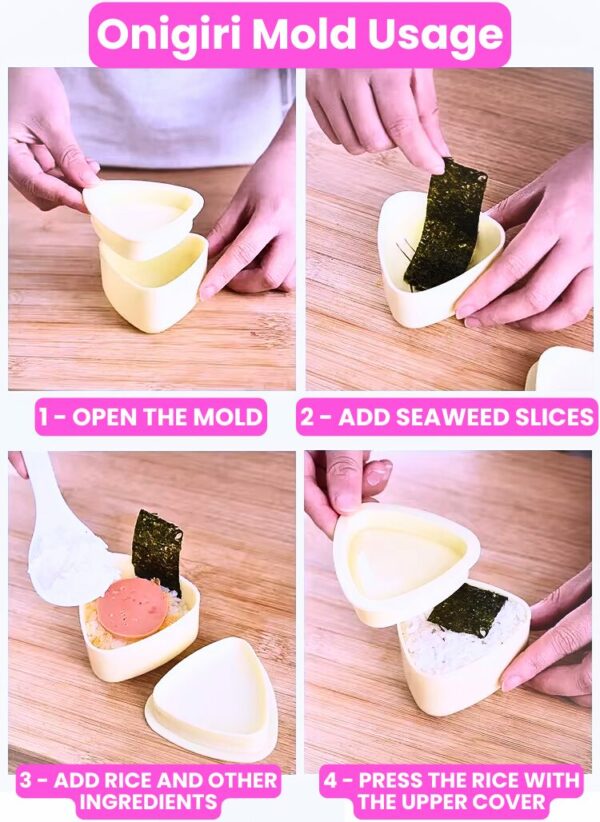 Onigiri Mold instructions