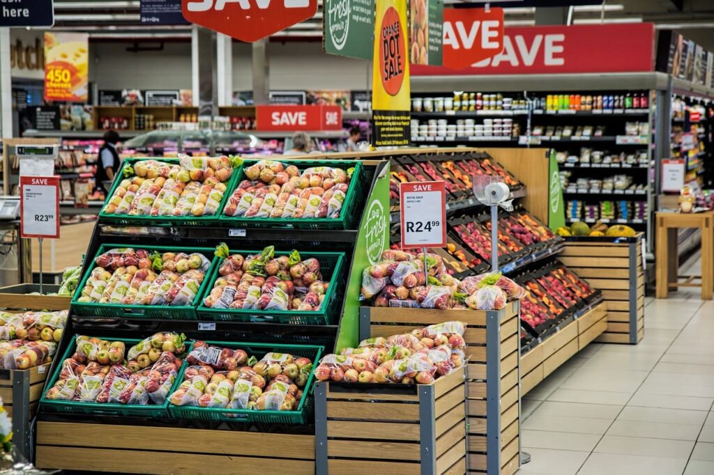 grocery store, market