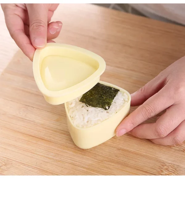 Onigiri Mold – Japanese Rice Ball Mold for Perfect Onigiri Shape – Easy Onigiri Press & Shaper - Image 2