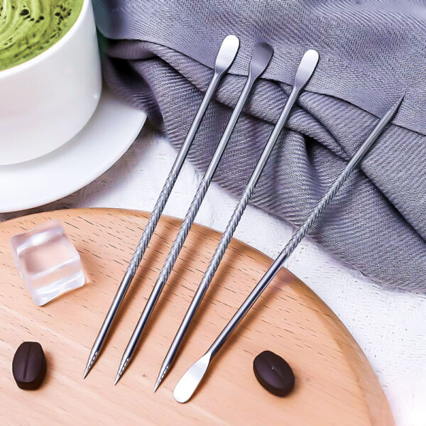 coffee latte art pen (and matcha latte)