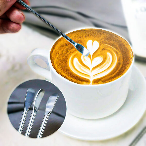 coffee latte art pen (matcha latte)