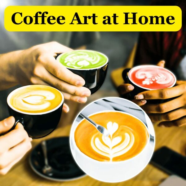 The Art Barista Pen Stainless Steel Latte and Matcha Art Tool (Coffee Art Pen) - Image 2